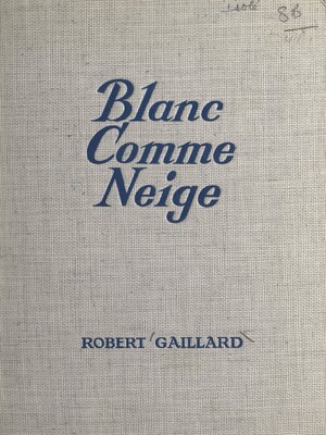 cover image of Blanc comme neige